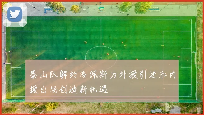 泰山队解约洛佩斯为外援引进和内援出场创造新机遇